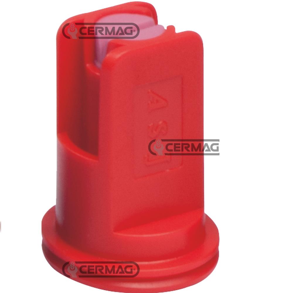 Ugello ad induzione d'aria ISO rosso