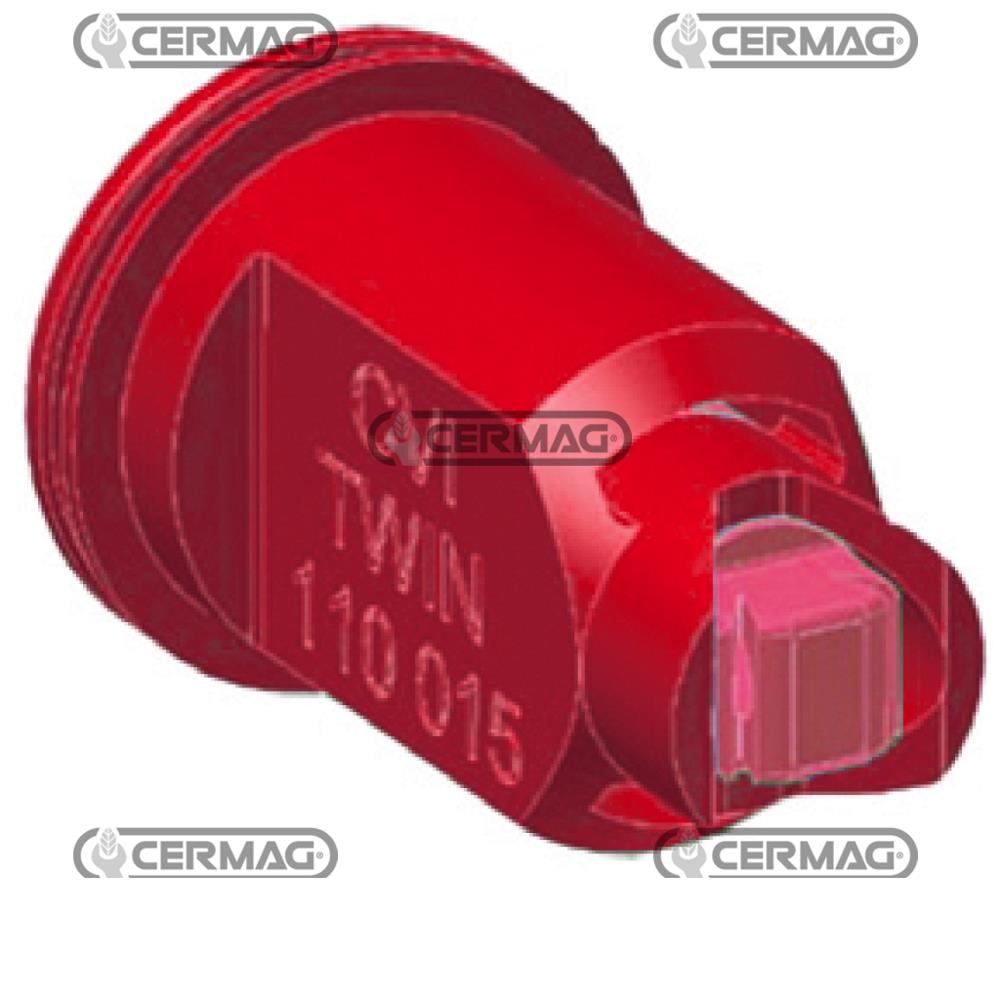 Ugello ad induzione d'aria ISO Serie CVI TWIN 110° - 04