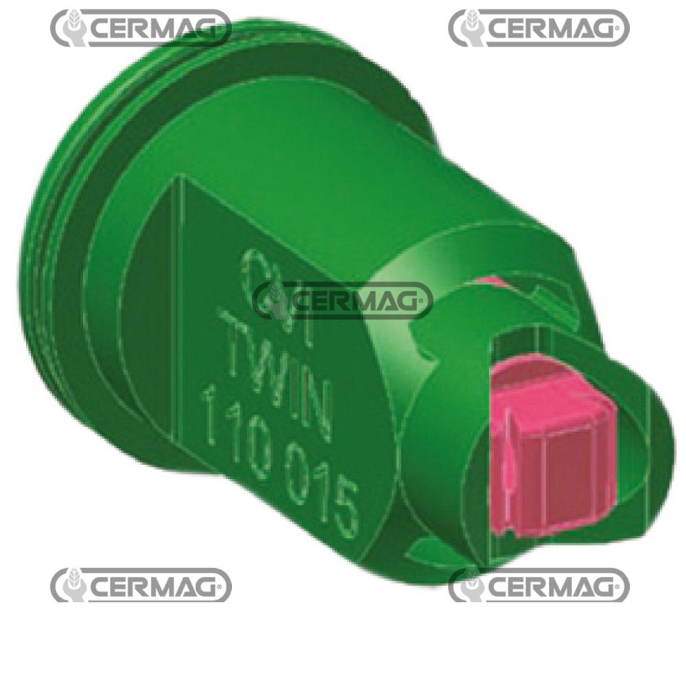 Ugello ad induzione d'aria ISO verde 015