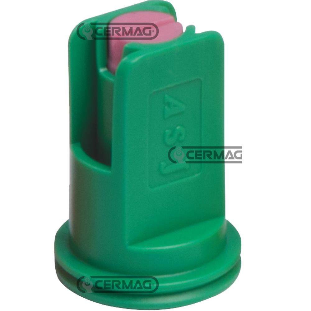 Ugello ad induzione d'aria ISO verde