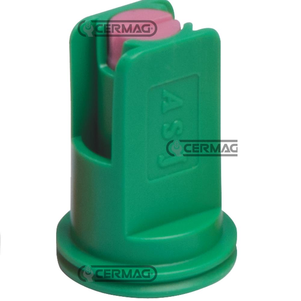 Ugello ad induzione d'aria ISO verde