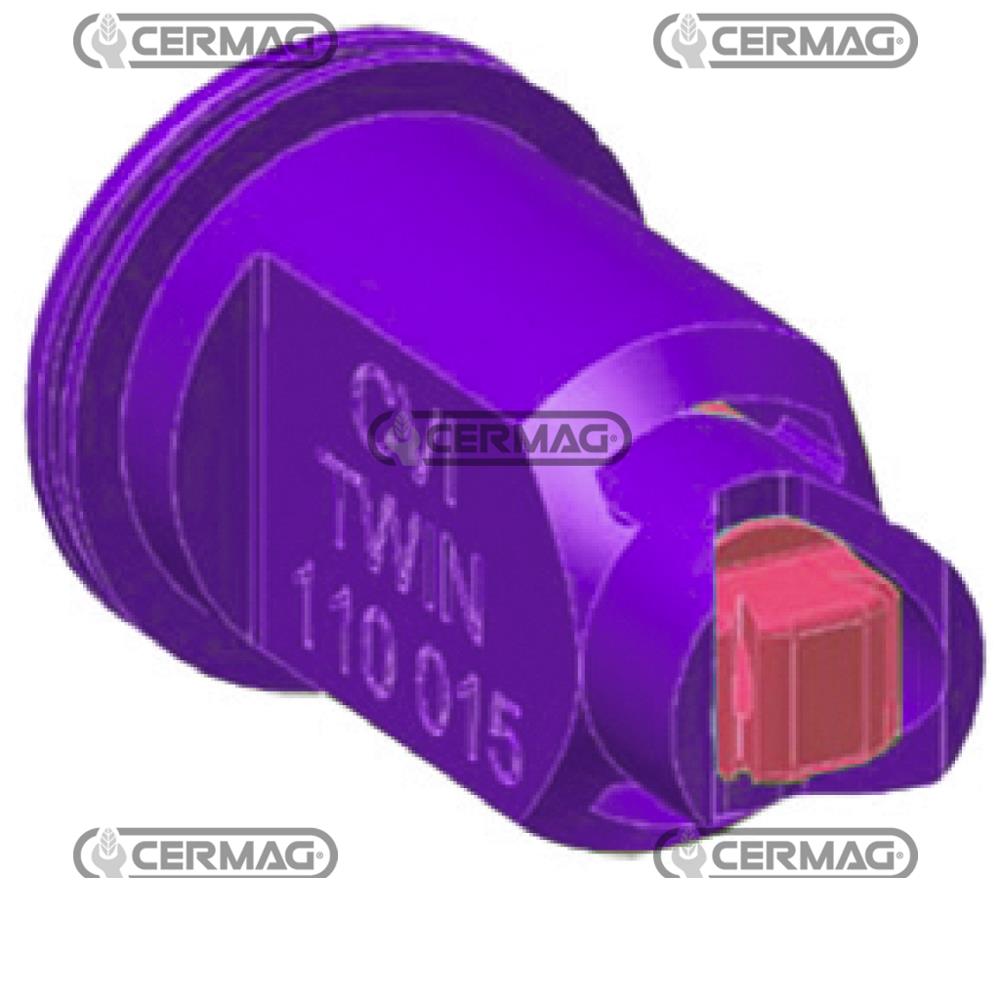 Ugello ad induzione d'aria ISO viola 025