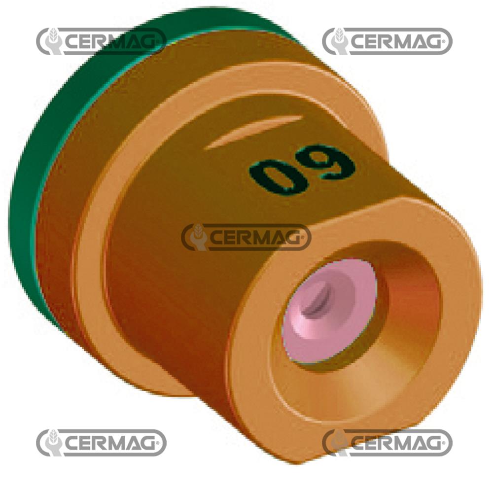 Ugello antideriva a cono vuoto arancio