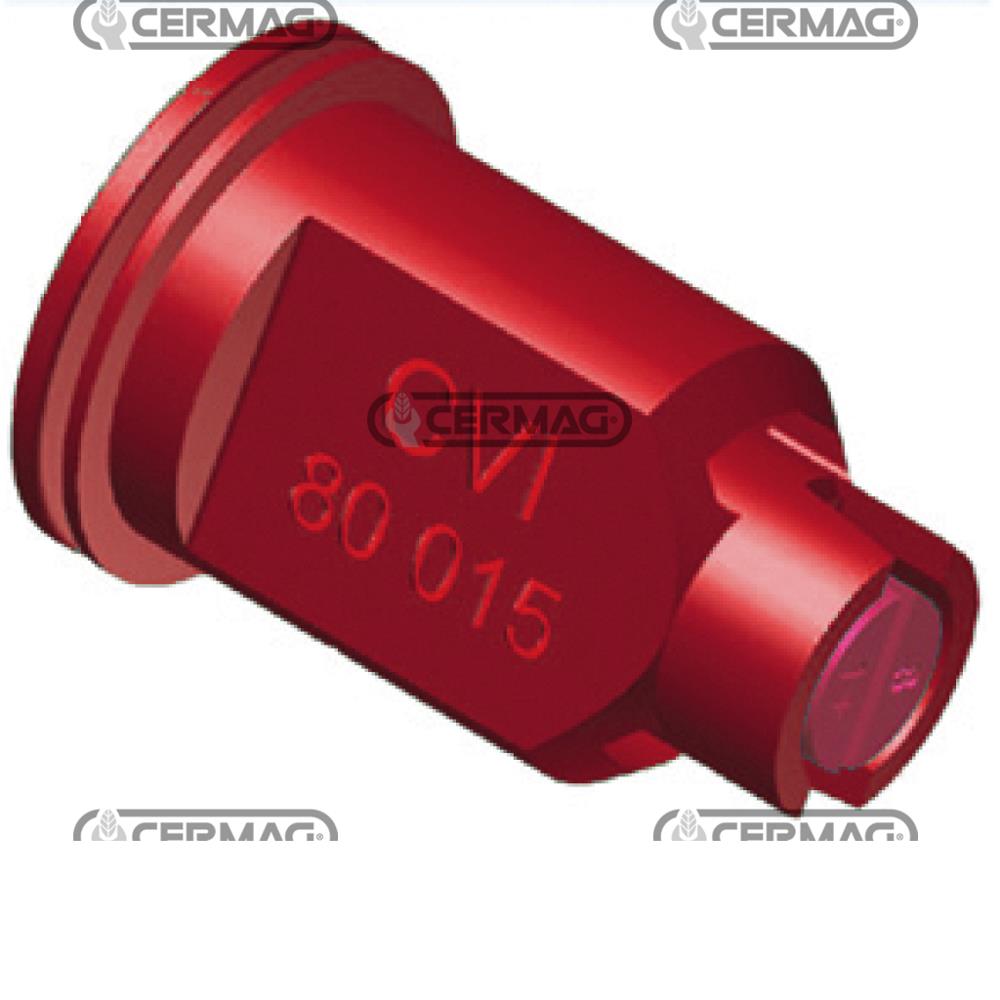 Ugello antideriva a cono vuoto ISO rosso 04