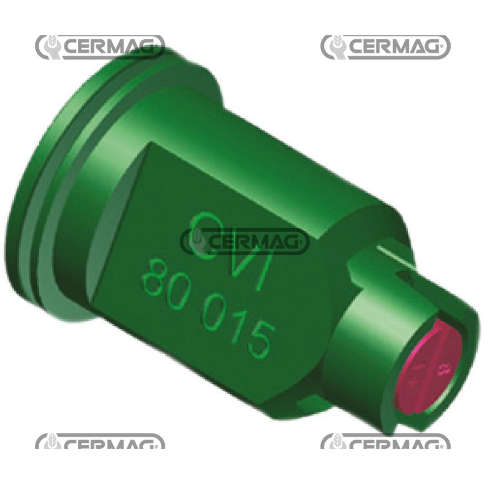 Ugello antideriva a cono vuoto ISO verde 015