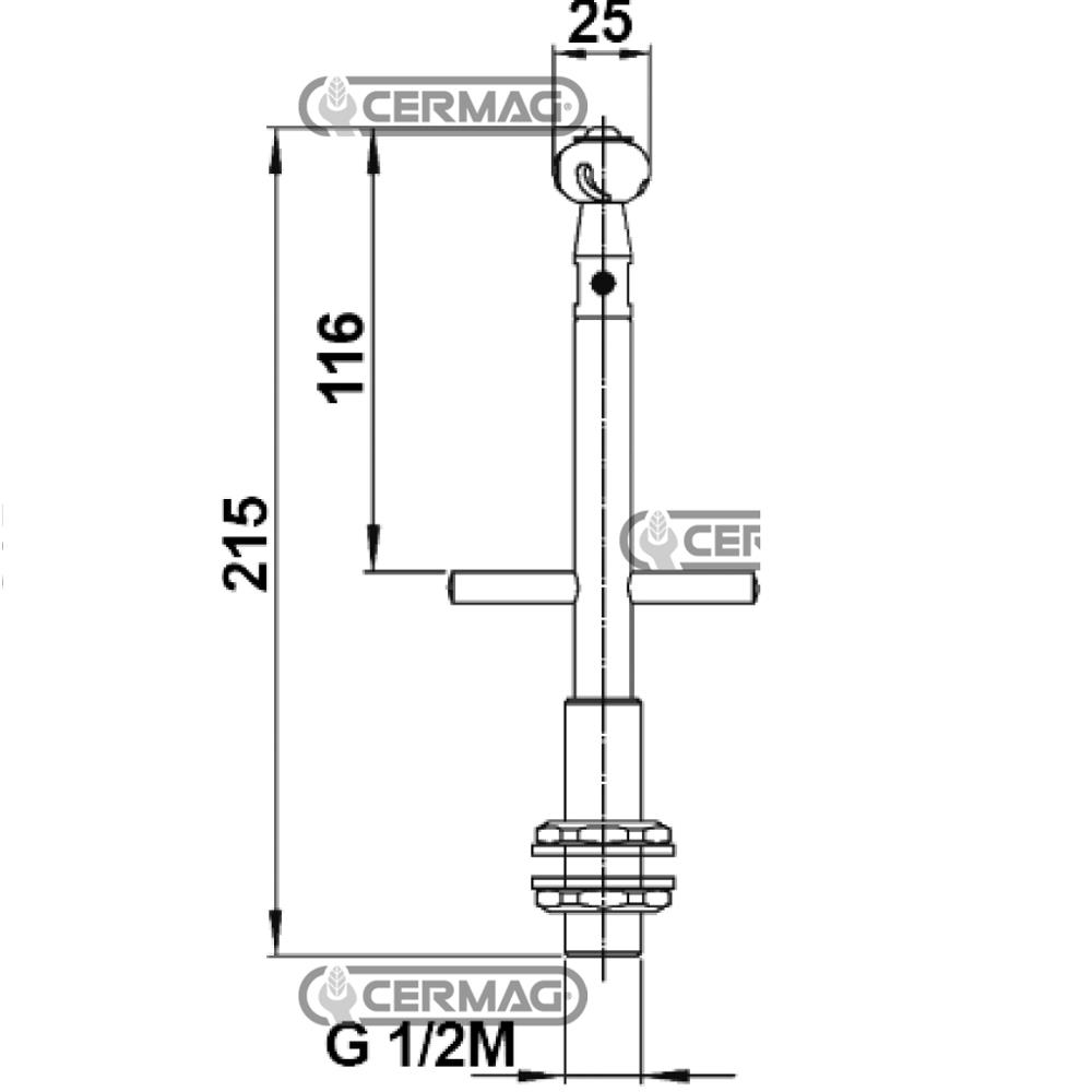Valvola con rollex 360° assemblato