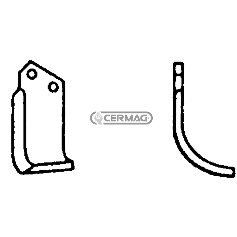 Zappa curva destra MALETTI B