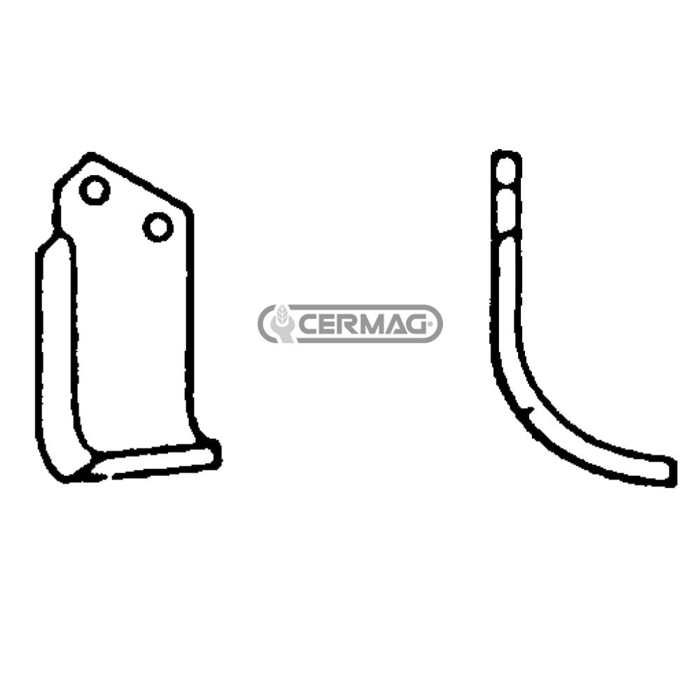 Zappa curva destra MALETTI PL
